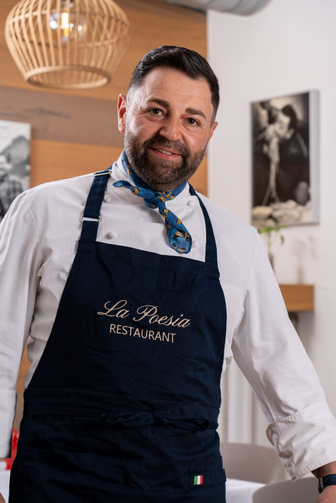 Graziano, Chef du restaurant La Poesia